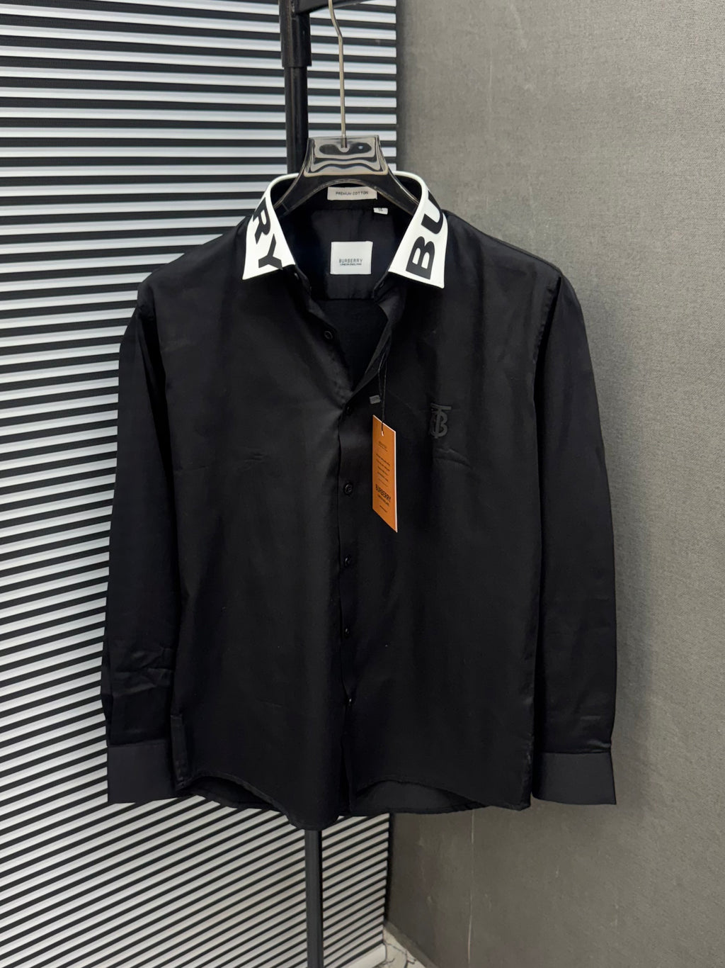 Burberry Shirt (Cotton Lycra) With OG Box