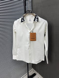 Burberry White Shirt (Cotton Lycra) With OG Box