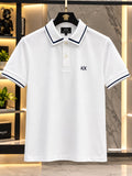 Armani Exchange 100% Imported Cotton Lycra Fabric Very Premium Polo Neck Tshirt
