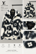 Louis Vuitton 100% Imported Furr Fabric Very Premium Jacket