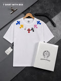 Chrome Heart Premium Round Neck Tshirt (Imported Heavy Front Patch)