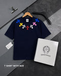 Chrome Heart Premium Round Neck Tshirt (Imported Heavy Front Patch)