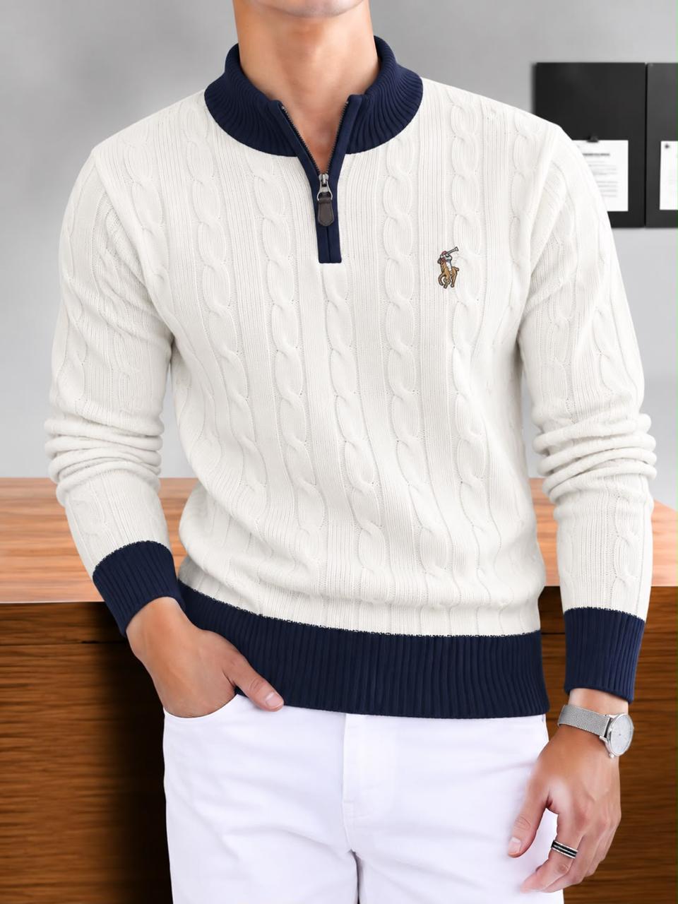 Ralph Lauren Imported Heavy Knitted Fabric Very Premium Pull Over sweatshirt