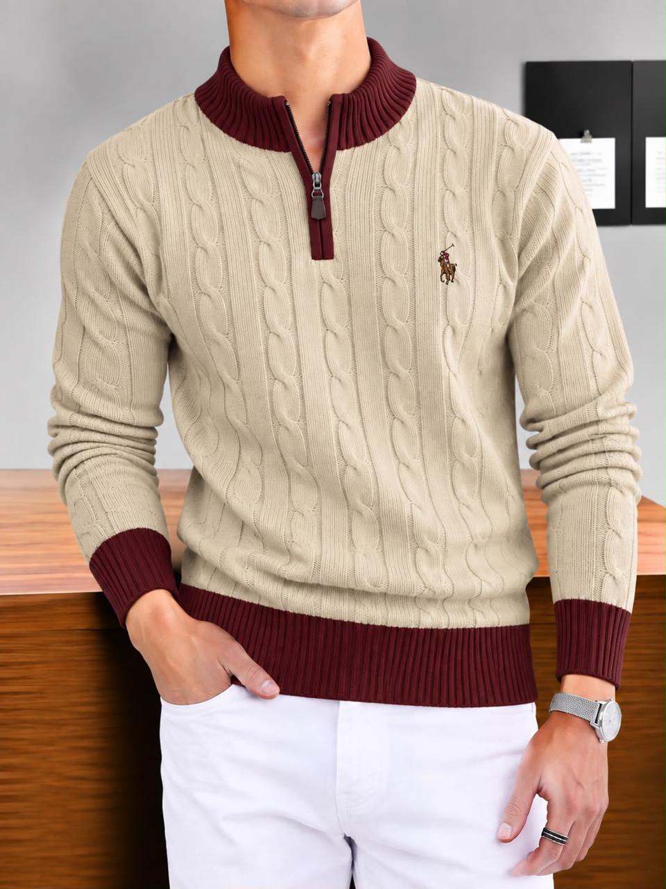 Ralph Lauren Imported Heavy Knitted Fabric Very Premium Pull Over sweatshirt