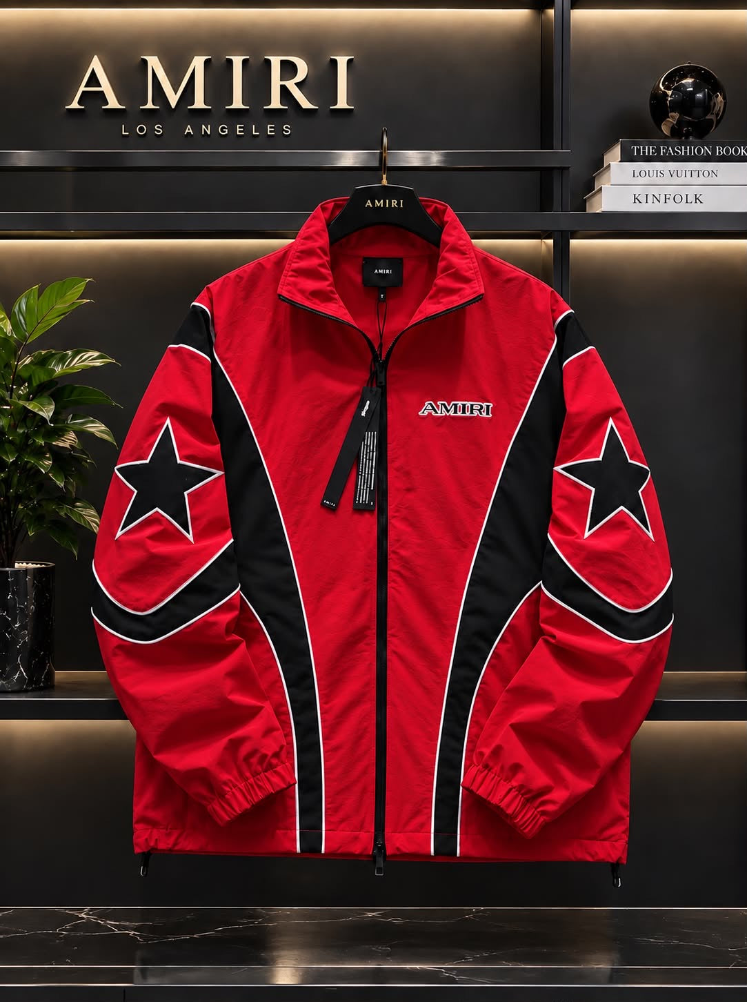 AMIRI IMPORTED FABRIC KARAN AUJLA EDITION VERY PREMIUM WINDBREAKER JACKET