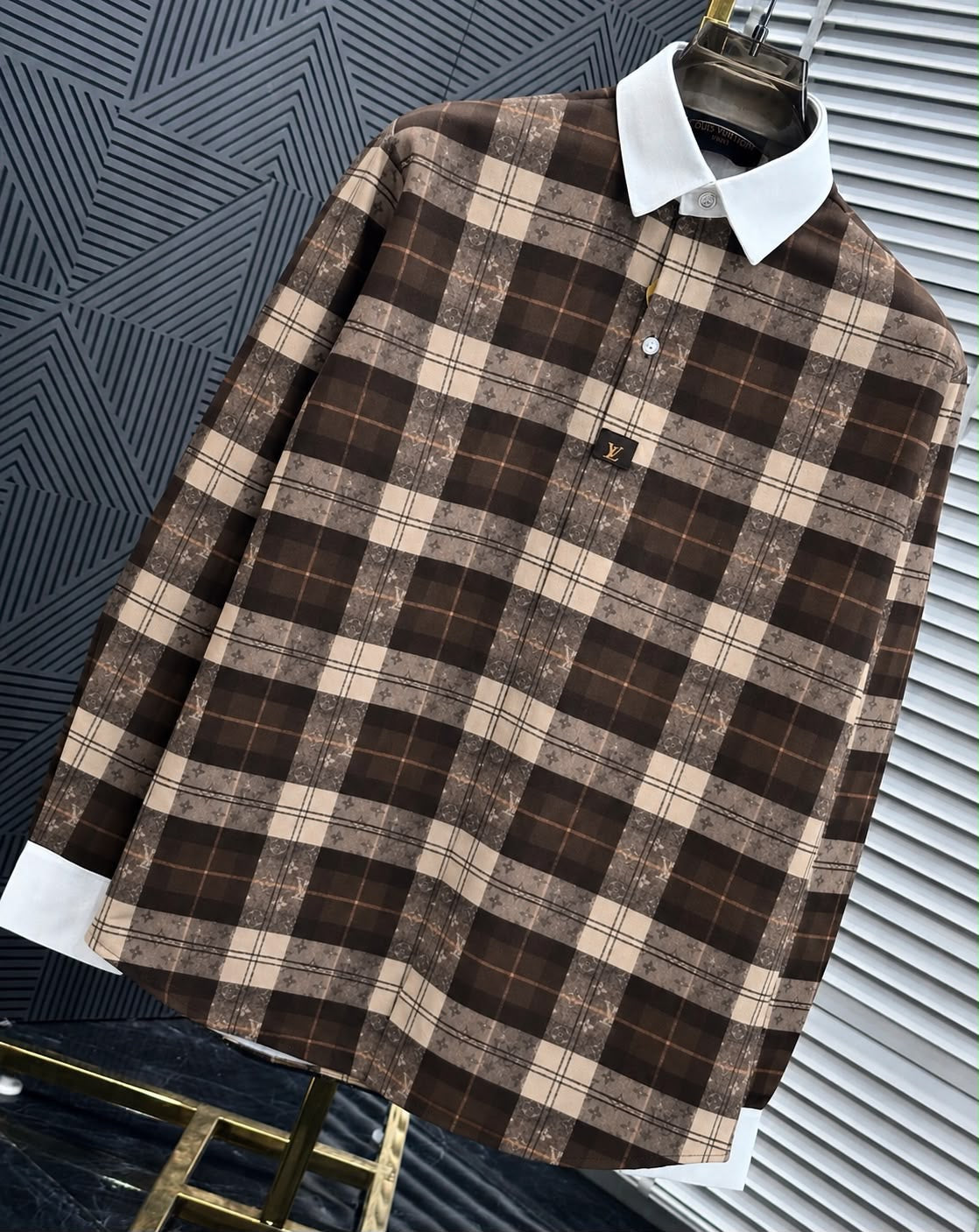 Louis Vuitton 100% Imported Fabric very Premium Celebrity Choice Designer Shirt
