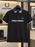 Fred Perry 100% Imported Cotton Lycra Fabric Very Premium Polo Neck Tshirt