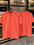 Prada Milano 100% Imported Heavy GSM Fabric Ultra Premium Surplus Quality Very Premium Luxury Round Neck Tshirt