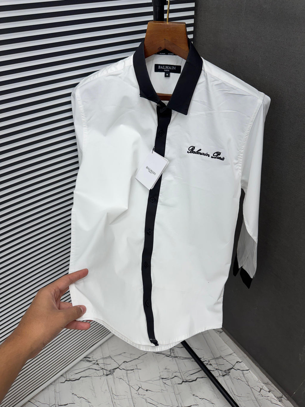 Balmain Paris Premium Shirt (White)