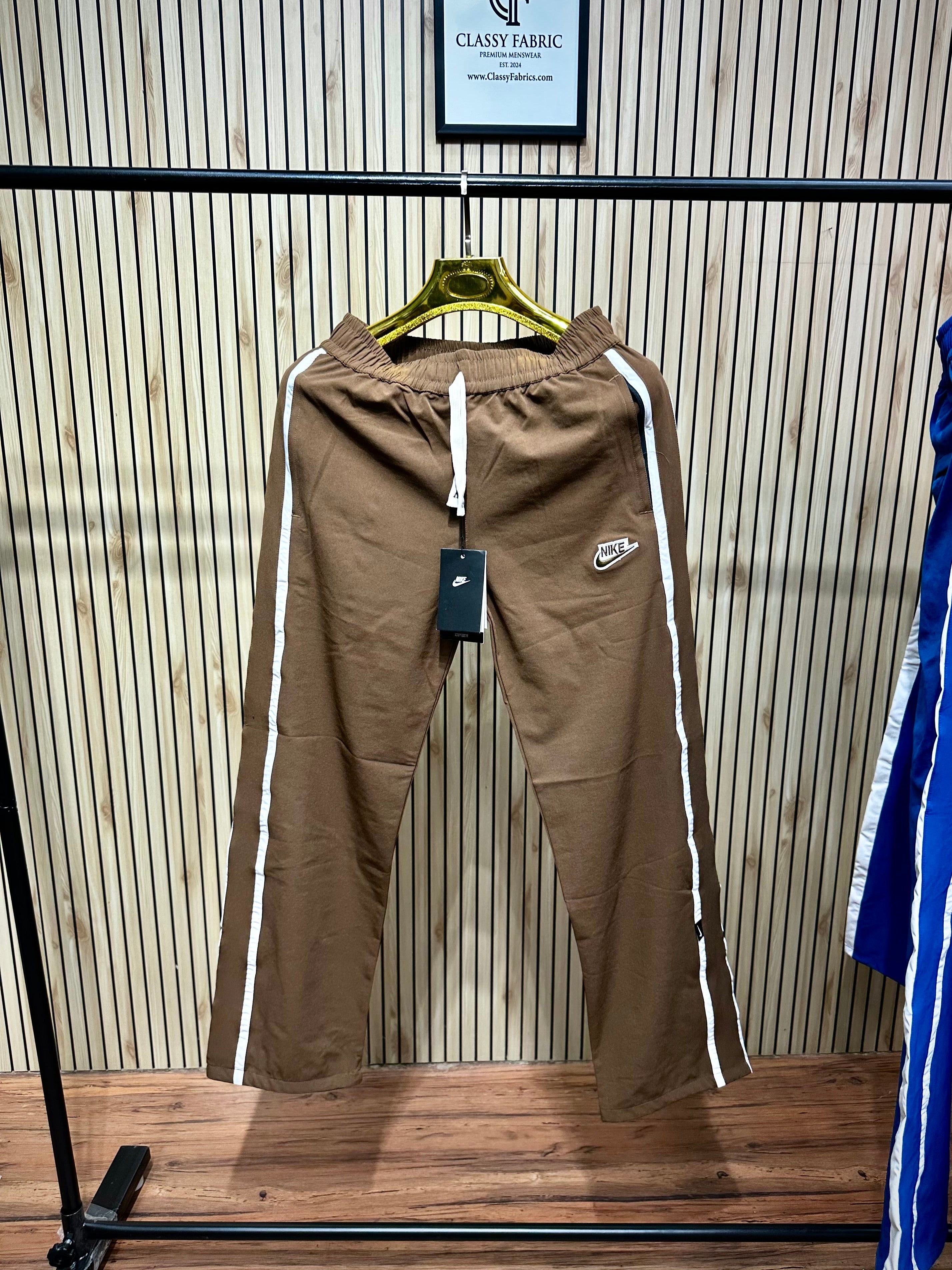 Nike Sport Trousers Beige Brown