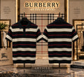 Burberry Inspired 100% Imported Surplus Cotton Lycra Fabric Very Premium Heavy Quality Polo Neck Tshirt