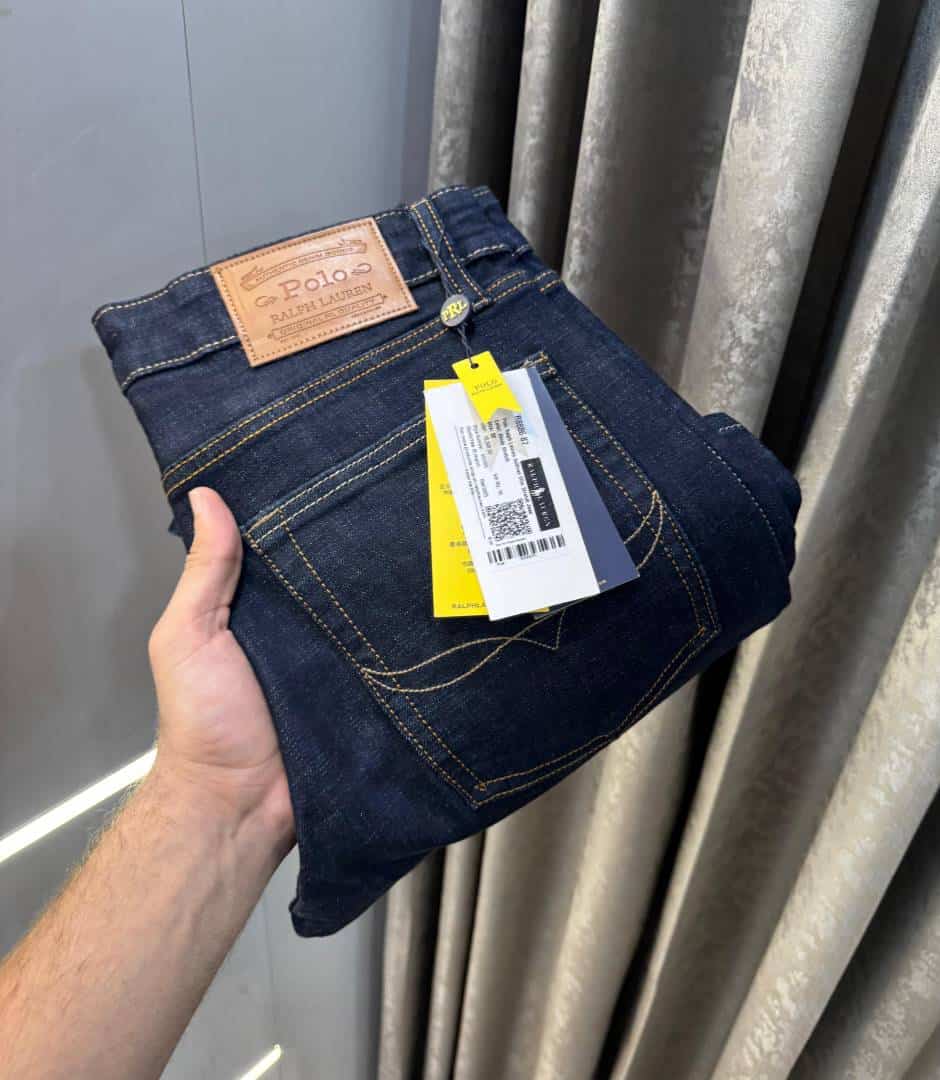 Ralph Lauren Blue Raw Wash Premium Classic Denim