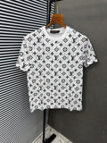 Louis Vuitton Monogram Print T-Shirt (White)