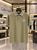 Calvin Klein  100% Imported Cotton Lycra Fabric Very Premium Polo Neck Tshirt