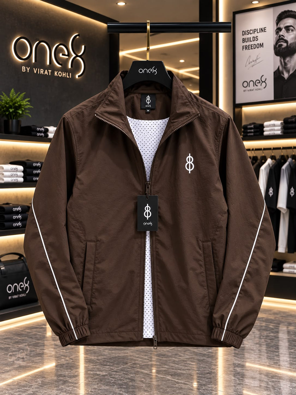 One 8 By Virat Kohli Very Premium WindBreaker Jacket