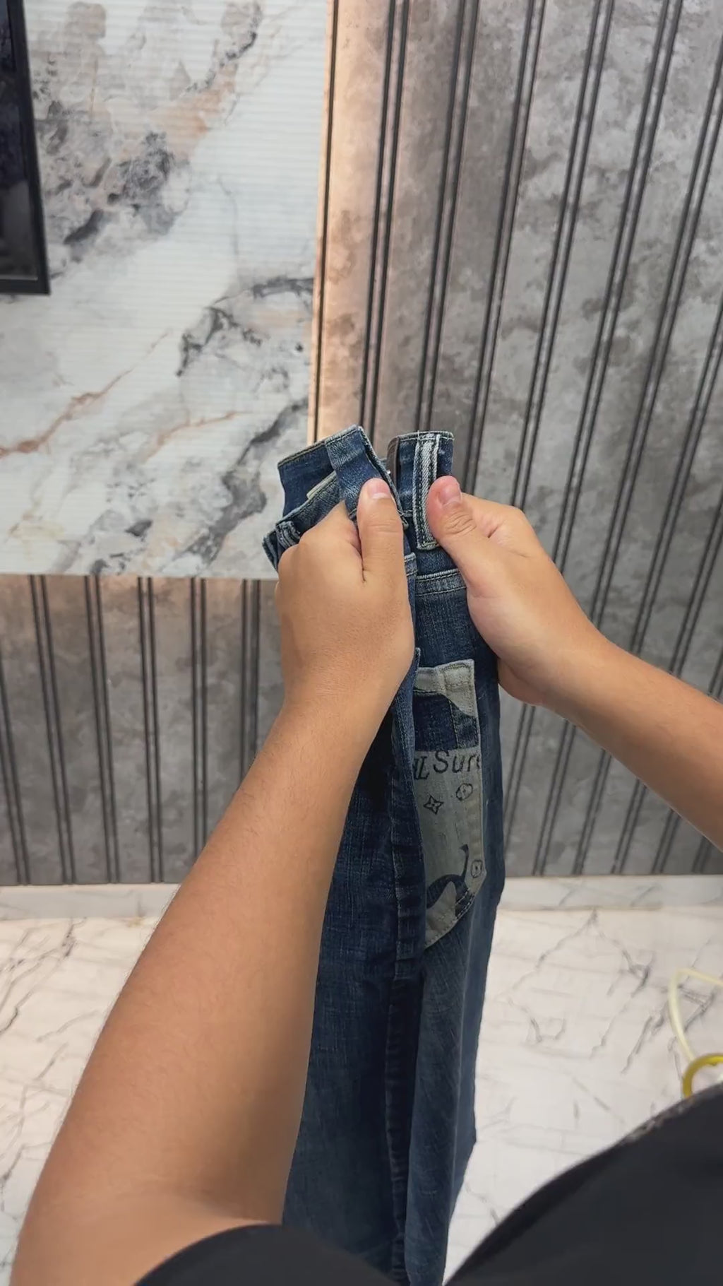 Louis Vuitton Imported Denim Jeans