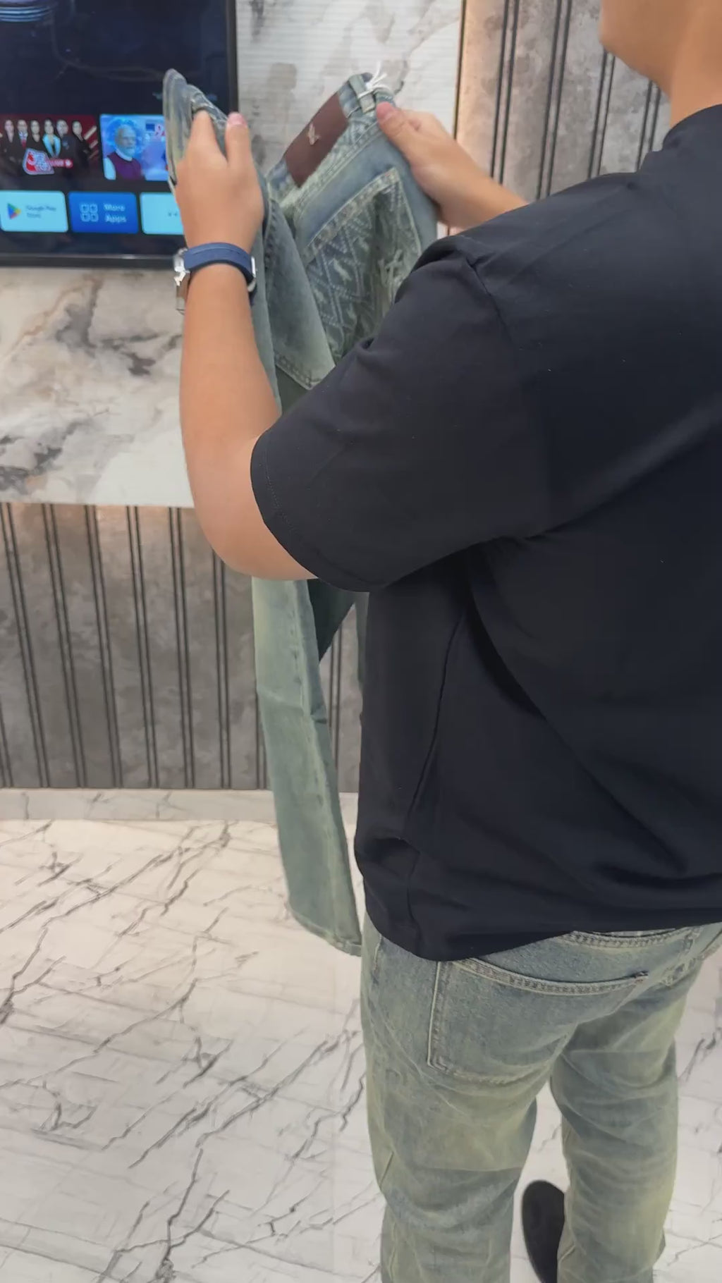 YSL Imported Denim Jeans