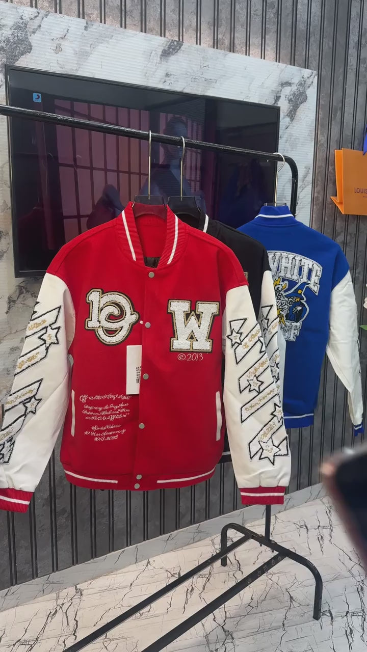 Off-White Imported Varsity Jacket