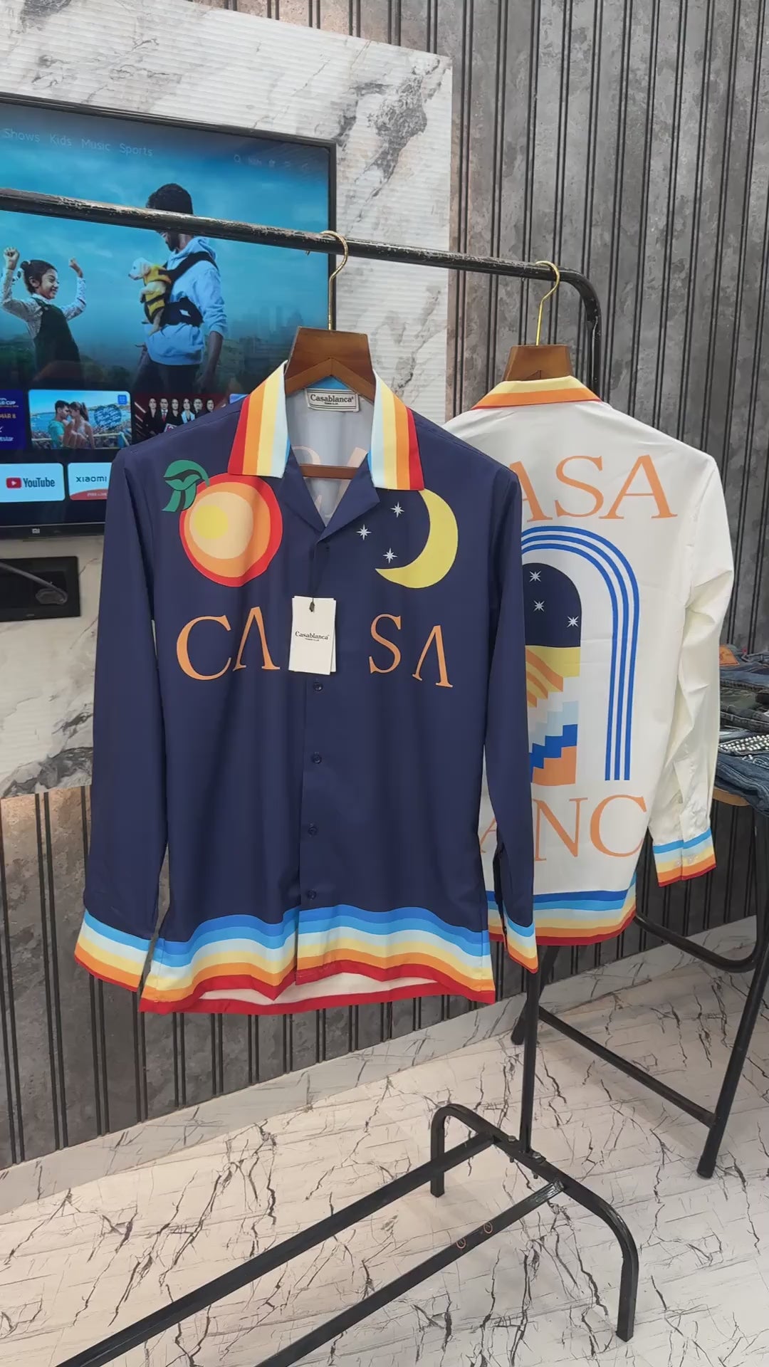 Casablanca Imported Fabric All Over Digital Printed Full Sleeves Shirt