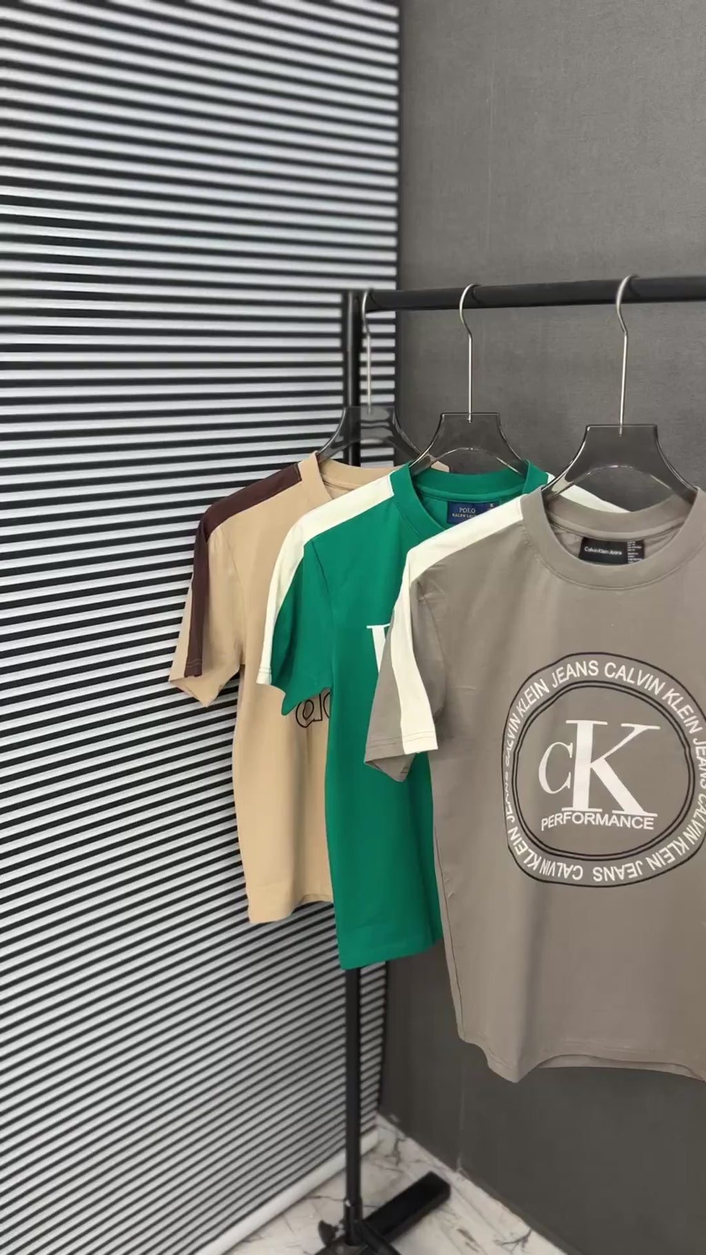 Ralph Lauren Imported Fabric Current Store Article Round Neck Tshirts