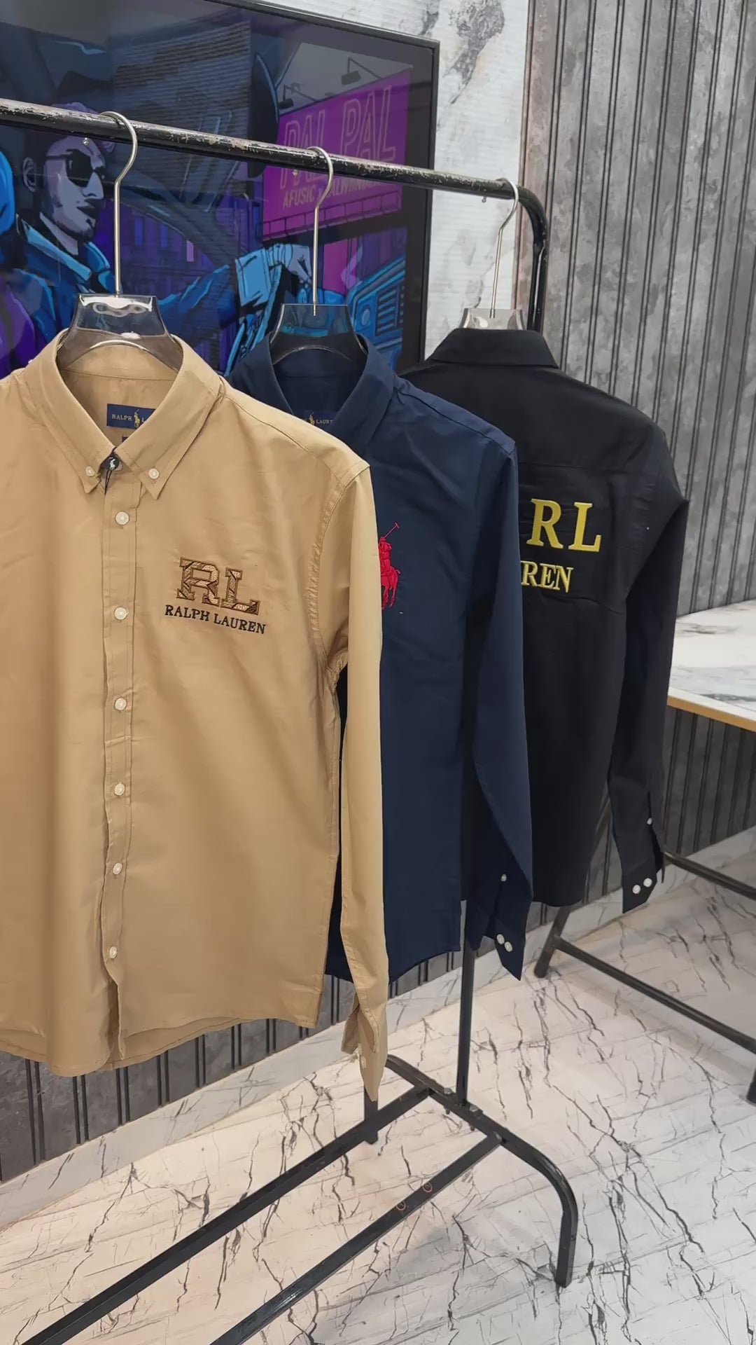 Polo Ralph Lauren Imported Oxford Heavy Fabric Full Sleeves Shirt