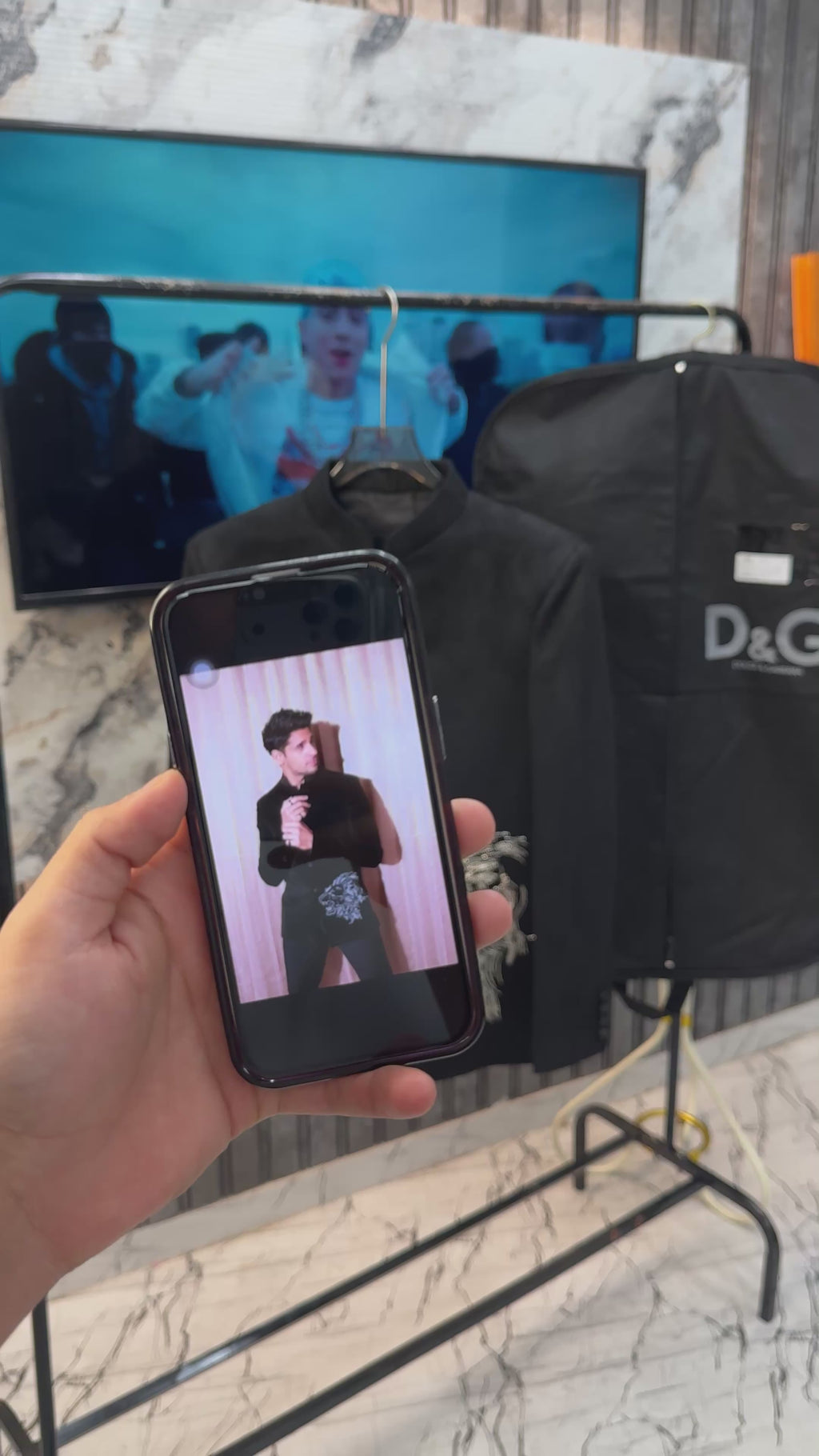 Dolce & Gabbana Imported Fabric Store Article Blazer With Packaging