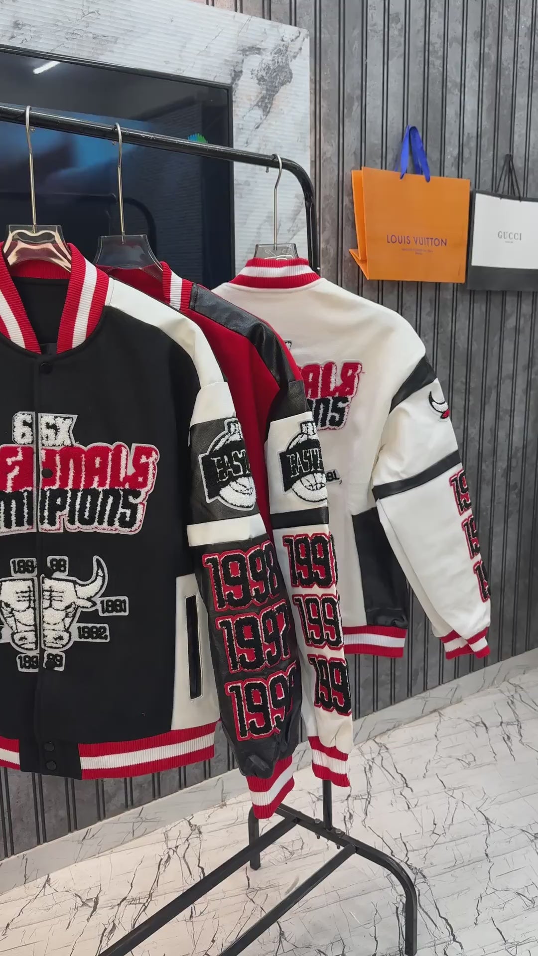 NBA Chicago Bulls Imported Varsity Jacket