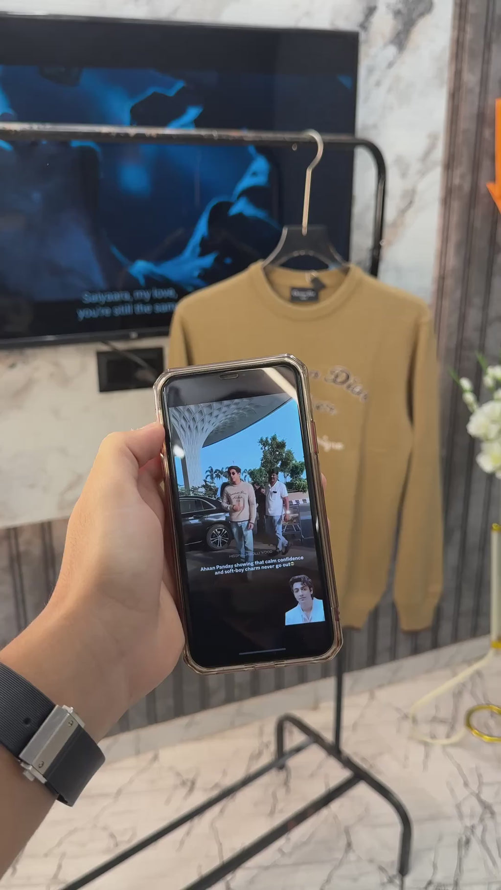 Christian Dior Sweatshirt Store Article