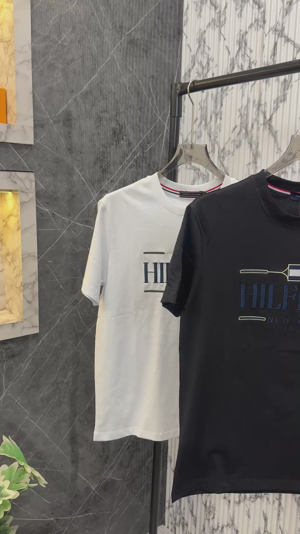 Tommy Hilfiger Imported Fabric Round Neck Tshirt