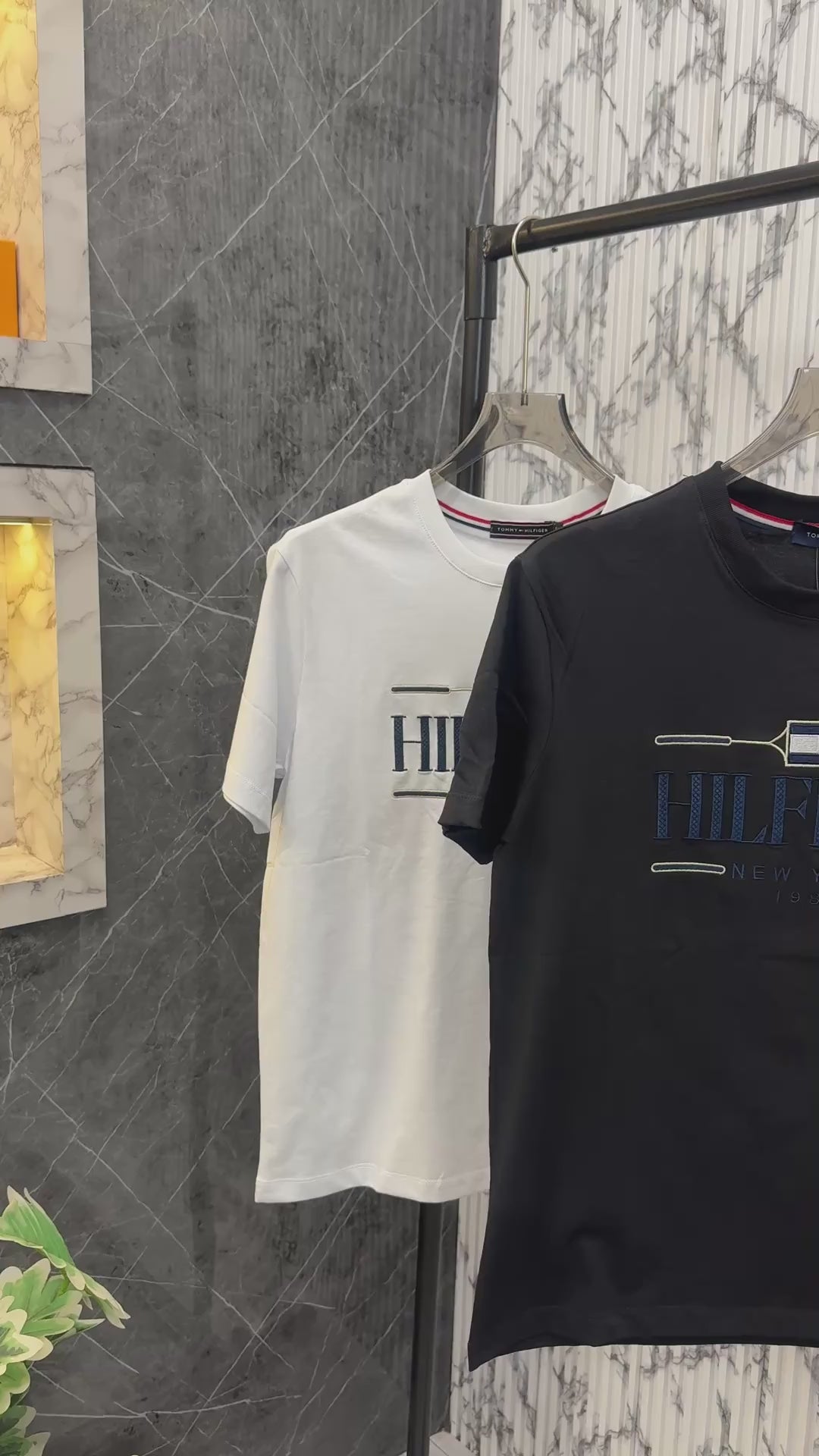 Tommy Hilfiger Imported Fabric Round Neck Tshirt