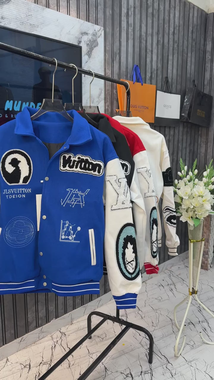 Louis Vuitton Imported Varsity Jacket