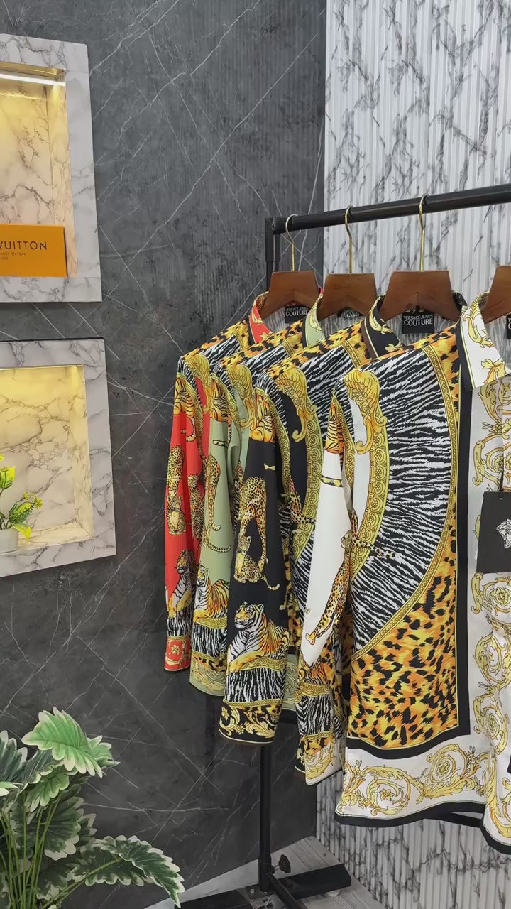 Versace Imported Fabric All Over Digital Printed Full Sleeves