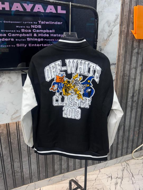 Off-White Imported Varsity Jacket