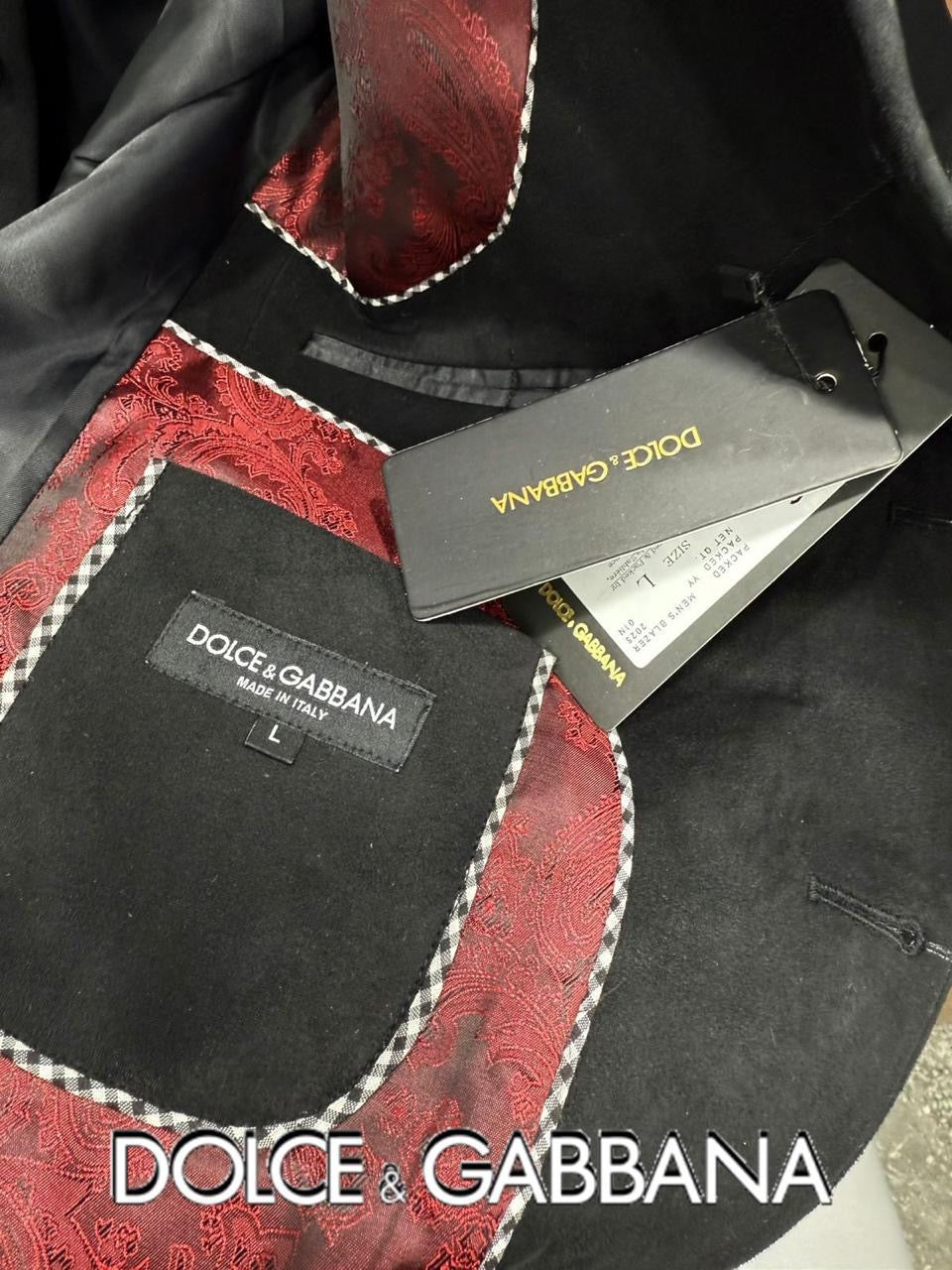 Dolce & Gabbana Imported Fabric Store Article Blazer With Packaging