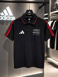 Adidas Black Premium Polo T-shirt