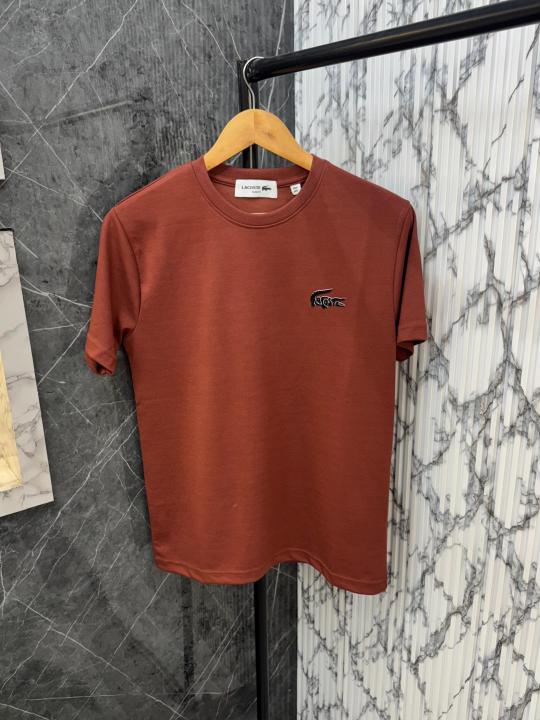 Lacoste Imported Fabric Round Neck Tshirts