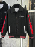 Amiri Imported Side Bone Patch Varsity Jacket