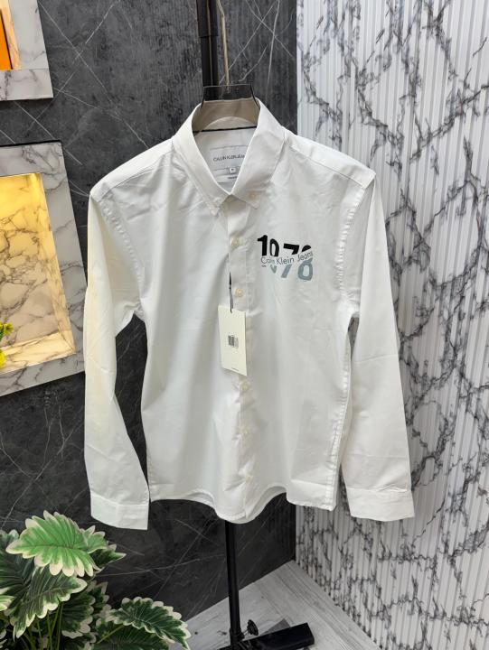 Calvin Klein Imported Oxford Fabric Full Sleeves Shirt