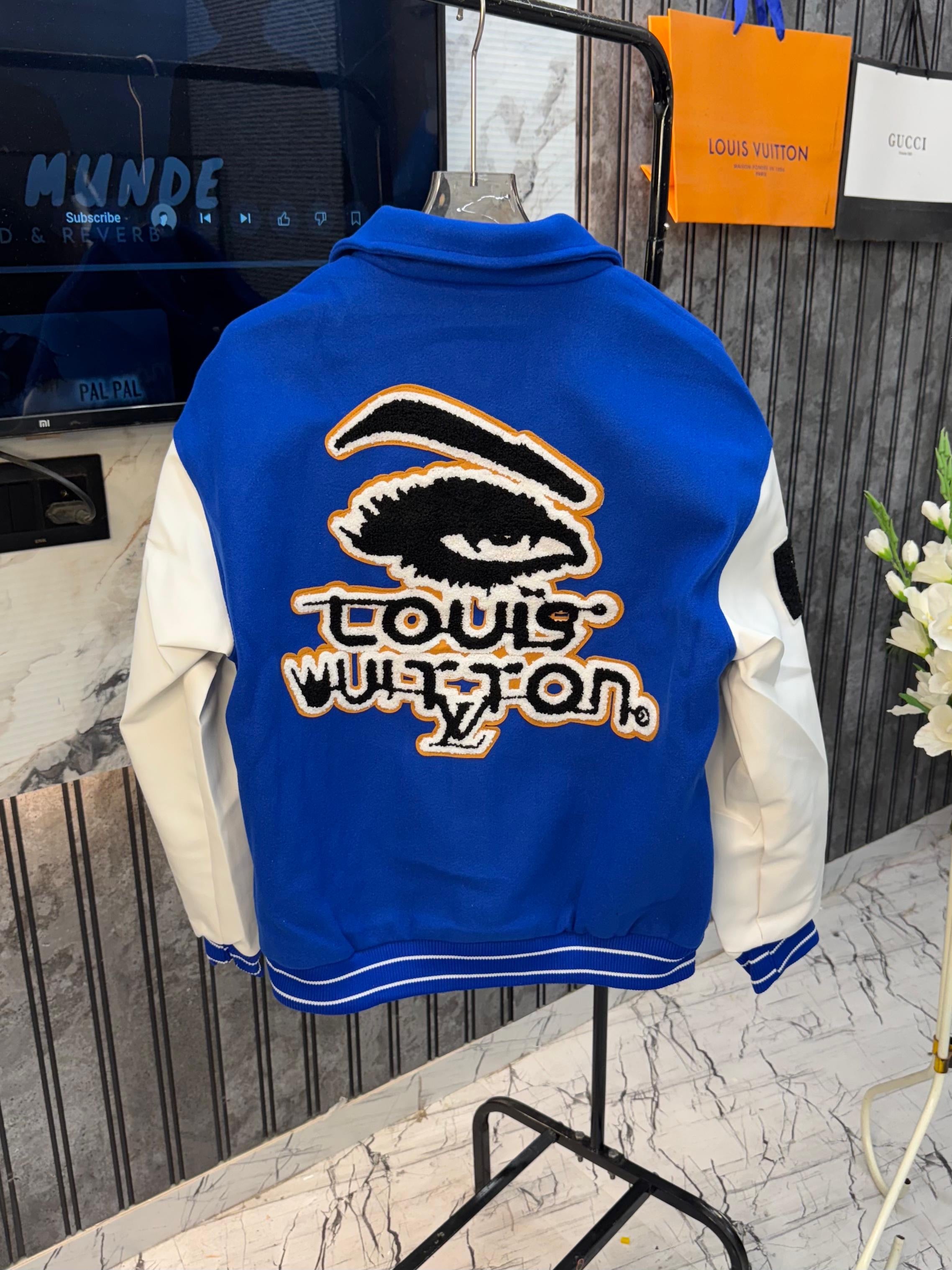 Louis Vuitton Imported Varsity Jacket