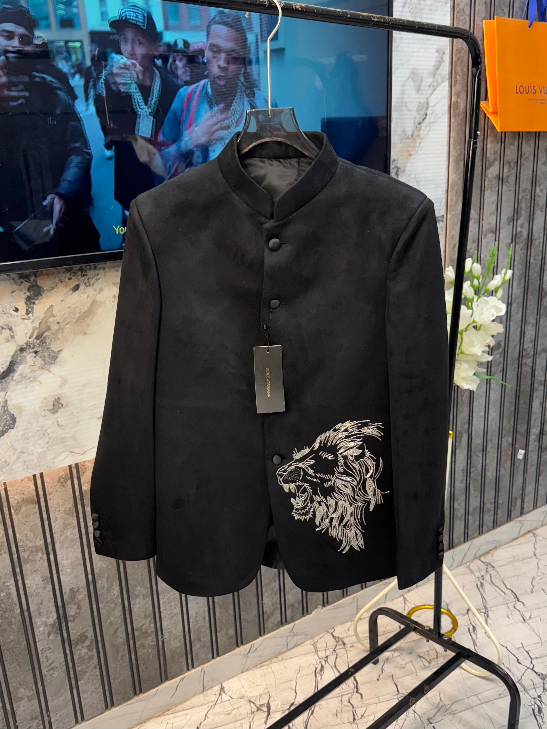 Dolce & Gabbana Imported Fabric Store Article Blazer With Packaging