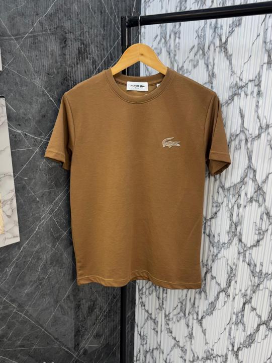 Lacoste Imported Fabric Round Neck Tshirts