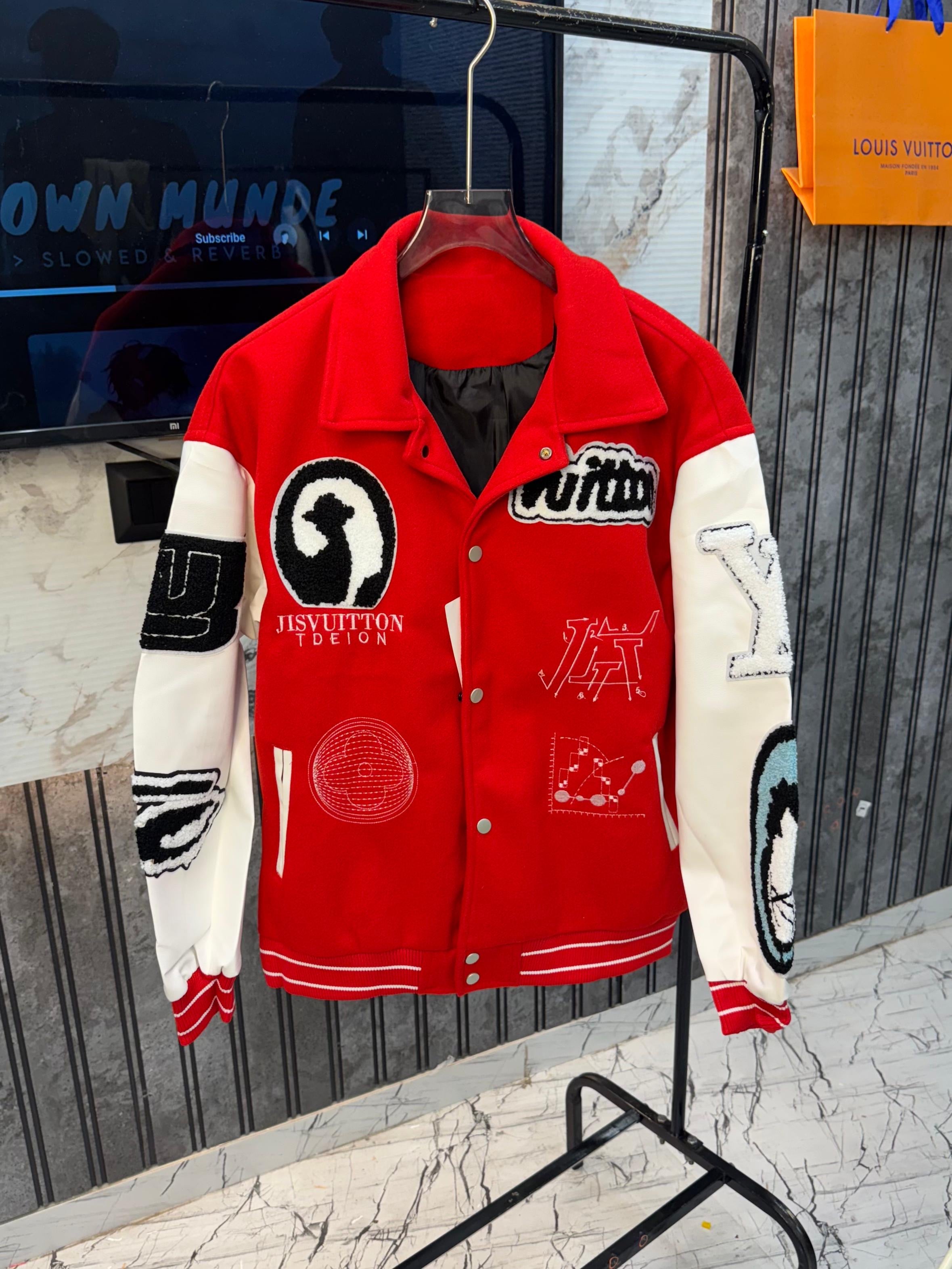 Louis Vuitton Imported Varsity Jacket