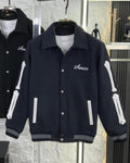 Amiri Imported Side Bone Patch Varsity Jacket