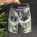 Chrome Heart Imported Denim Shorts