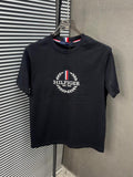 Tommy Hilfiger Black Imported Fabric Current Store Article Round Neck Tshirt