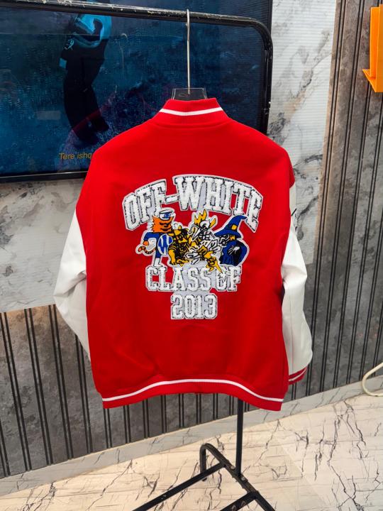 Off-White Imported Varsity Jacket