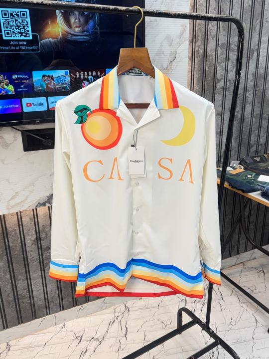 Casablanca Imported Fabric All Over Digital Printed Full Sleeves Shirt